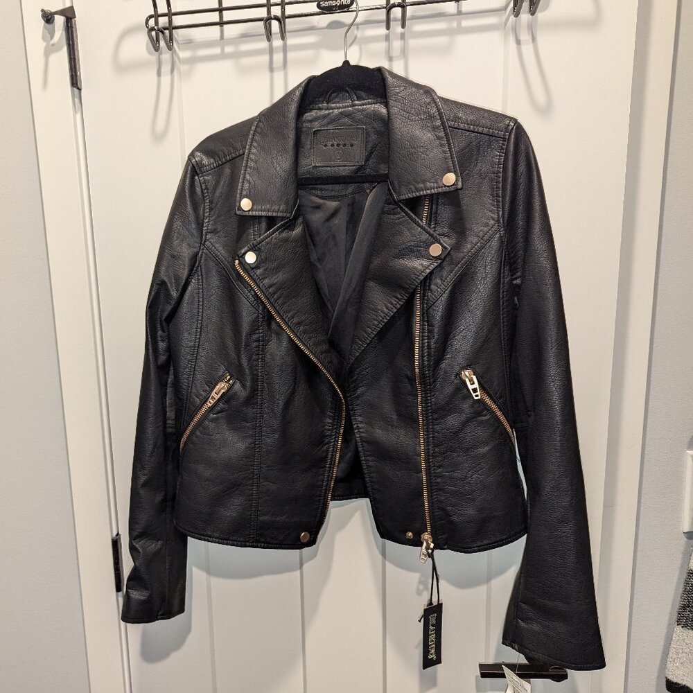 BLANKNYC | Faux Leather Moto Jacket